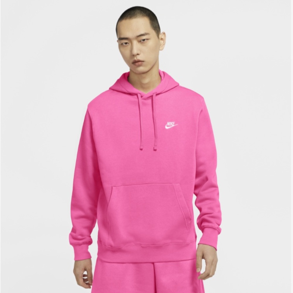 Nike size small men’s pink hoodie